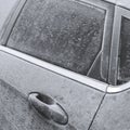 Icy car Royalty Free Stock Photo