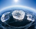 Icy chemical formula of carbon dioxide CO2