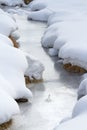 Icy torrent Royalty Free Stock Photo