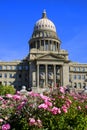 Idaho Capital Building with Blue Sky Columns Architecture