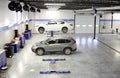 Modern automotive dealership maintenance garage Royalty Free Stock Photo