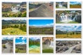 Idaho landscape collage Royalty Free Stock Photo