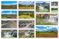 Idaho landscape collage Royalty Free Stock Photo