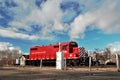 Idaho Northern & Pacific Railroad Engine Royalty Free Stock Photo