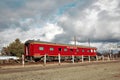 Idaho Northern & Pacific Railroad passenger car Royalty Free Stock Photo