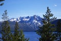 Idaho`s Sawtooth Mountains and Redfish Lake Royalty Free Stock Photo