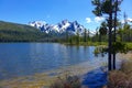 Idaho`s Sawtooth Mountains and Stanley Lake