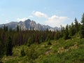 Idaho Sawtooth Mountains Royalty Free Stock Photo