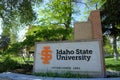 Idaho State University ISU Pocatello Idaho College Higher Education Royalty Free Stock Photo