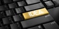 Idea - computer keyboard Royalty Free Stock Photo