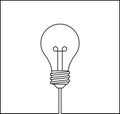 Idea creative banner sign different Light bulb icon. Innovation symbol and creative concept Royalty Free Stock Photo