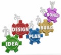 Idea Design Plan Build Done Instructions Project Job Task Comple