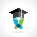 Idea of education symbol Royalty Free Stock Photo