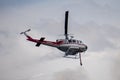 Underbelly Of A Fire Fighting Helicopter Royalty Free Stock Photo