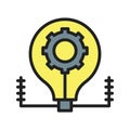 Idea Generation Icon Image.