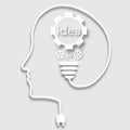 Idea generator concept Royalty Free Stock Photo