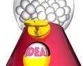 Idea Gumball Machine Inspiration Imagination