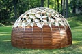 An idea for making a garden pavilion