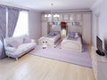 Idea of neoclassical bedroom