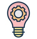 Idea Optimization Isolated Vector Icon That can be easily Modified or Edited. Royalty Free Stock Photo