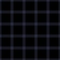 Idea pattern textile vector, vibrant tartan background seamless. Towel fabric texture check plaid in dark and black colors