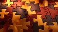 idea puzzle unity abstract