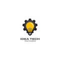 Idea technology bulb logo