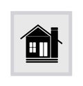 Ideal Home Icon Royalty Free Stock Photo