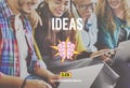Ideas Brainstorming Vision Innovation Think Big Concept Royalty Free Stock Photo