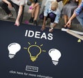 Ideas Creative Thinking Imagine Inspiration Concept Royalty Free Stock Photo