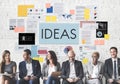 Ideas Creativity Objective Vision Concept Royalty Free Stock Photo