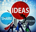 Ideas Innovation Creativity Knowledge Inspiration Vision Concept Royalty Free Stock Photo