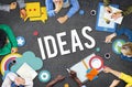 Ideas Inspiration Think Creative Research Concept Royalty Free Stock Photo