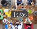 Ideas Inspire Creative Thinking Motivation Concept Royalty Free Stock Photo