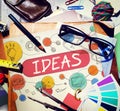 Ideas Mission Imagination Icons Vision Concept Royalty Free Stock Photo