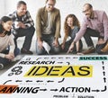 Ideas Research Planning Success Conceptualize Concept Royalty Free Stock Photo