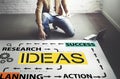 Ideas Research Planning Success Conceptualize Concept Royalty Free Stock Photo