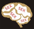 Ideas on sex Royalty Free Stock Photo