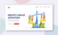 Identify Unfair Advantage Landing Page Template. Inequality, Discrimination, Fairness at Work and Career