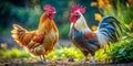 Identifying Chicken Breeds Key Visual and Behavioral Traits Royalty Free Stock Photo
