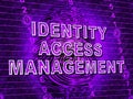 Identity Access Management Fingerprint Entry 3d Illustration