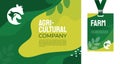 Identity for agricultural company and conference