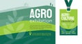 Identity for agricultural company or conference