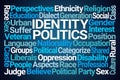 Identity Politics Word Cloud