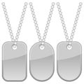 Identity Tags Collection Royalty Free Stock Photo