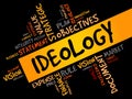 Ideology word cloud