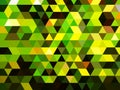 An idiosynchratic and beauteous colorful graphic pattern of squares