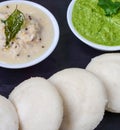 Idli for breakfast Royalty Free Stock Photo