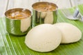 Idli, Chutney and Sambar