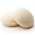 Idli isolated on white background Royalty Free Stock Photo
